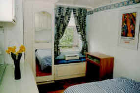 Two bedroom short term rental apartment, main bedroom